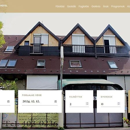 Sashalom Hotel Budapest Ngoại thất bức ảnh